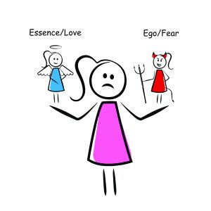 Essence/Love vs Ego/Fear